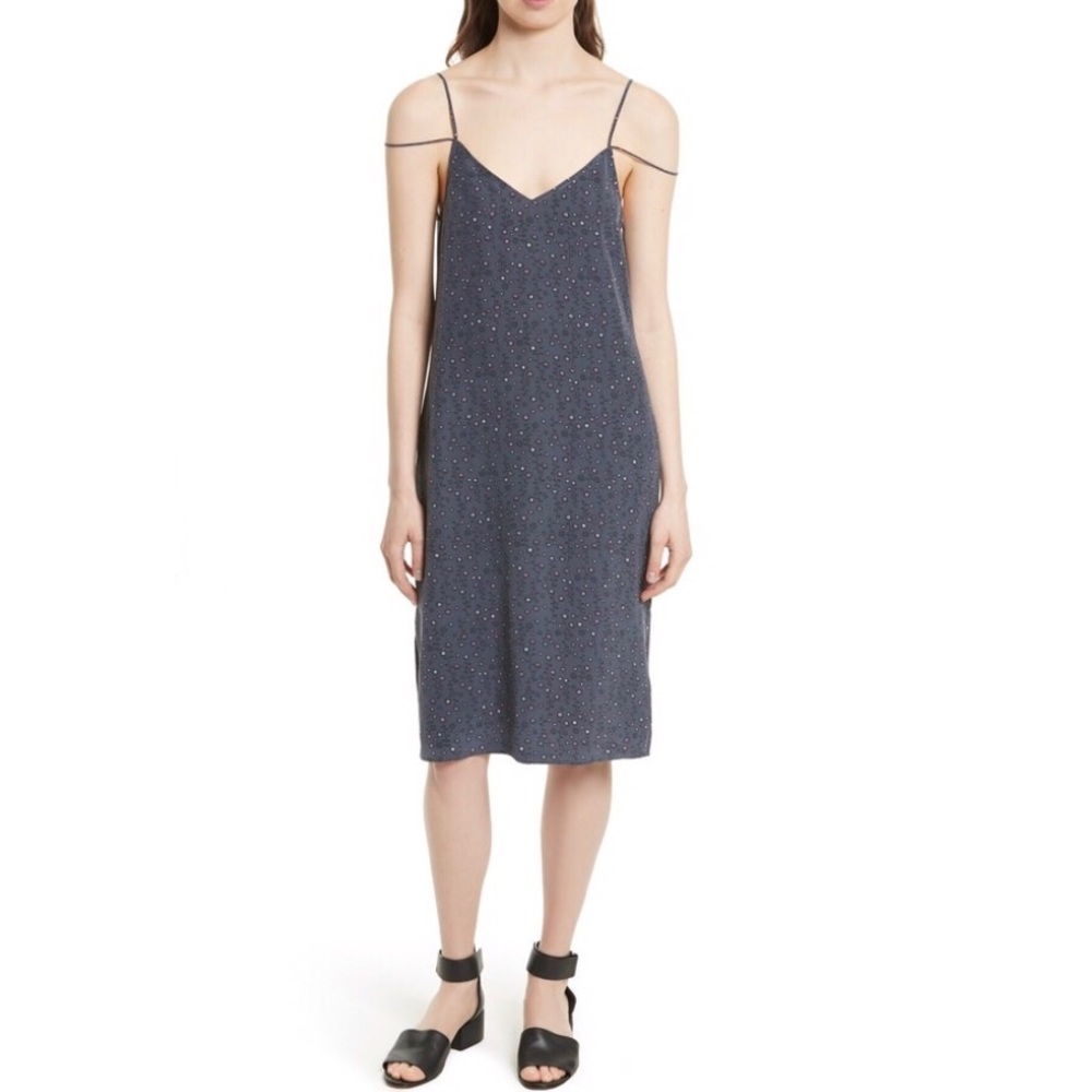 EQUIPMENT 🌸 Nia Strap Detail Silk Slipdress NWT - Picture 4 of 9